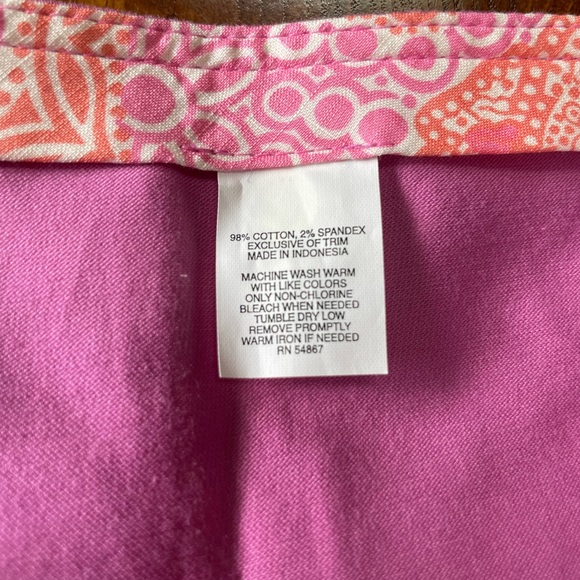 NWT Express Design Studio pink capri pants. (JJ219) - Picture 6 of 6